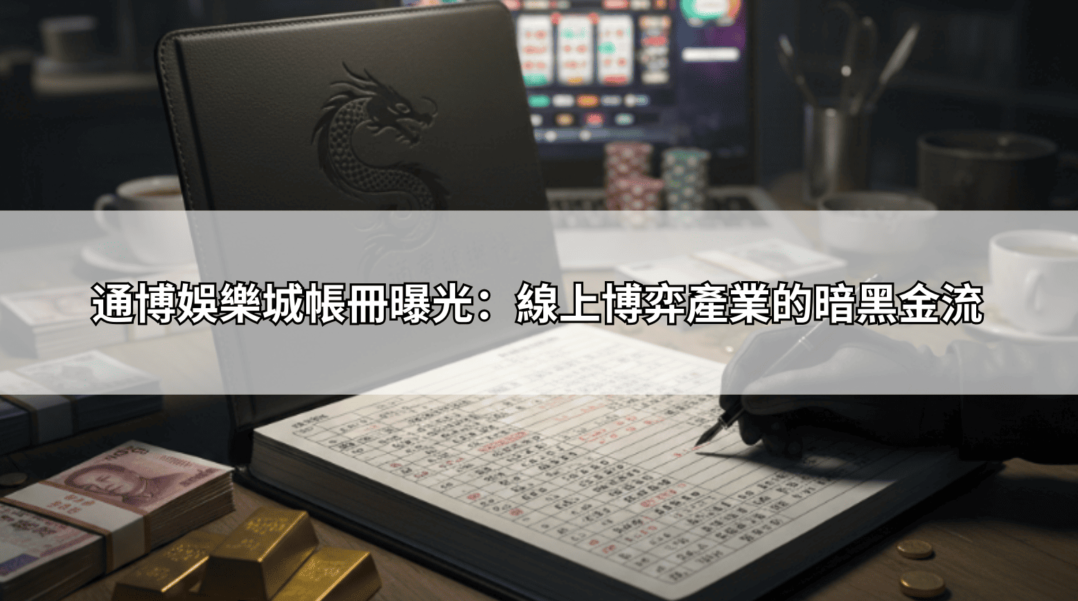通博娛樂城帳冊曝光：線上博弈產業的暗黑金流