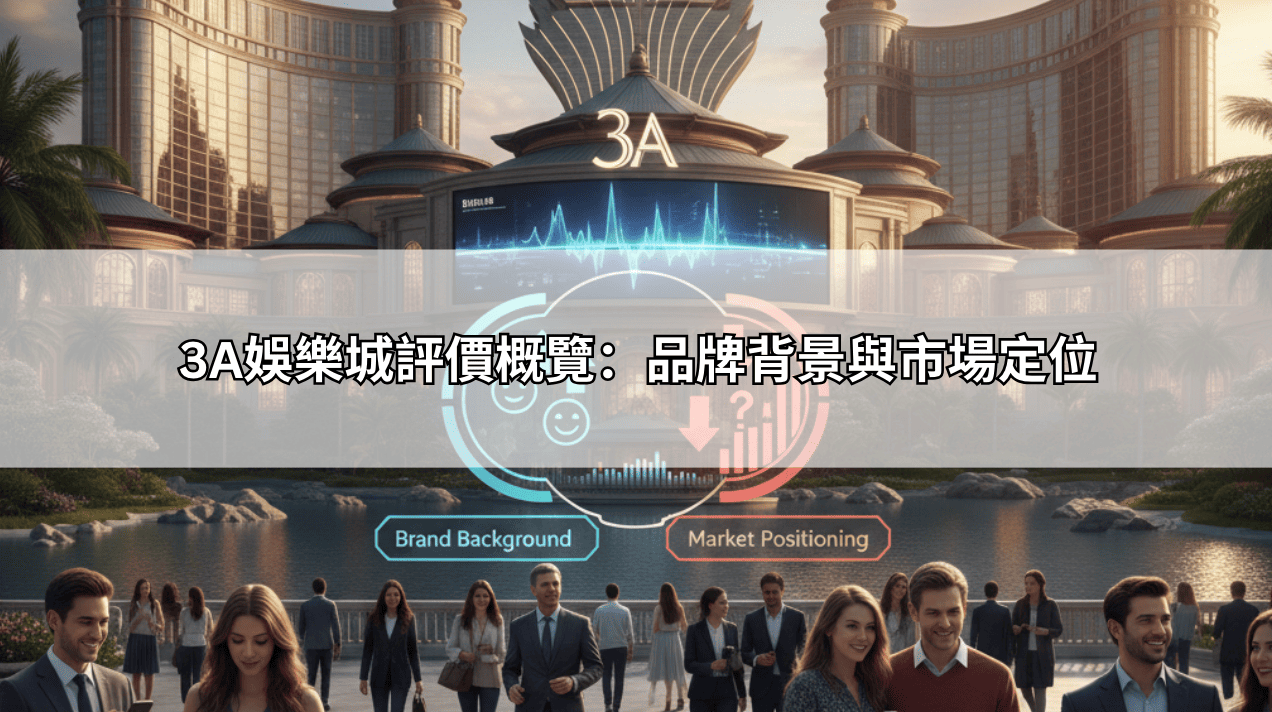 3A娛樂城評價概覽:品牌背景與市場定位